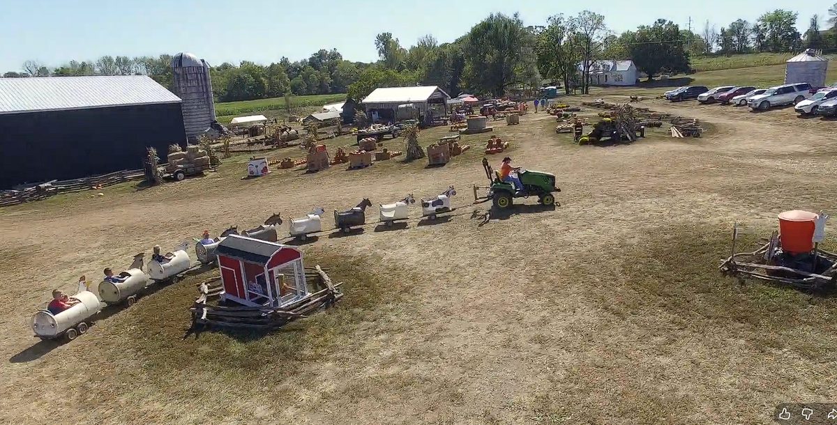 Barrel train ride